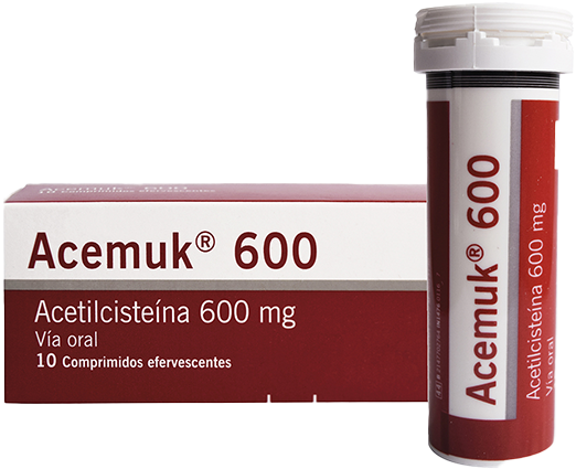 ACEMUK (N-ACETILCISTEINA) 600MG X 30COMPIMIDOS (MEYER)