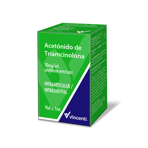 ACETONIDO DE TRIAMCILONOLA 10 MG/ 1 ML SUSP X 1 VIAL (VINCENTI)