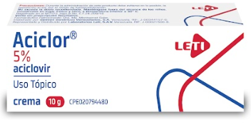 ACICLOR CREMA 5% X 10GR (GENVEN)