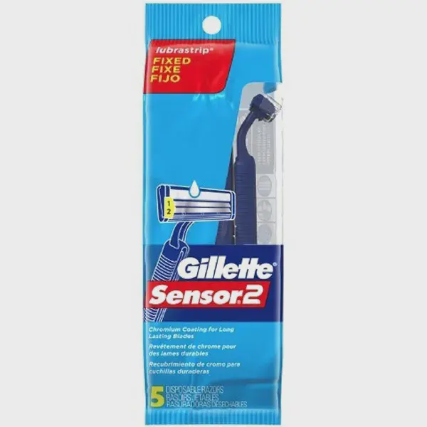 AFEITADORA SENSITIVE SENSOR 2 UNIDADES (GILLETTE)