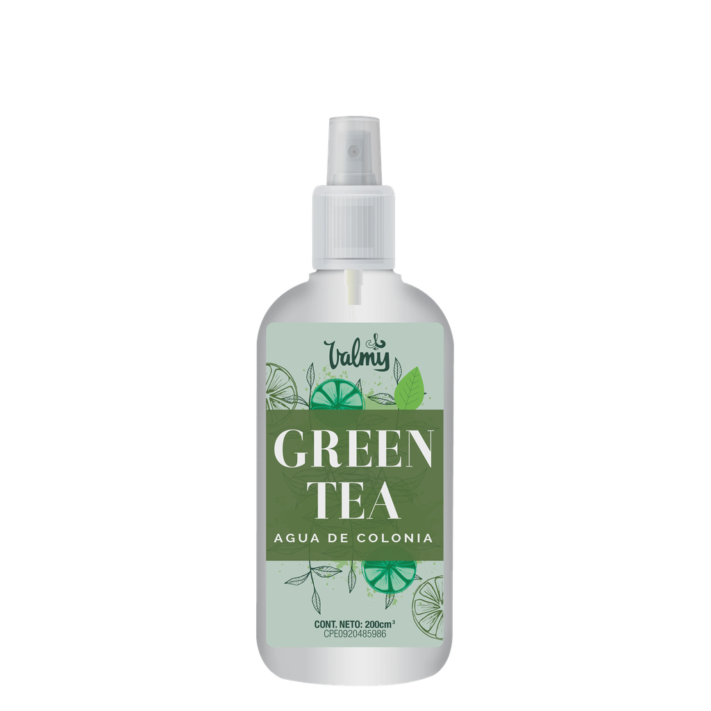 AGUA DE COLONIA GREEN TEA EN SPRAY  (VALMY)