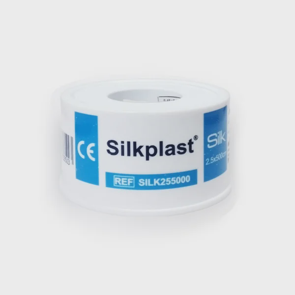 ADHESIVO SILKPLAST  2.5 CM X 500 CM X 1 UNIDAD (GENIA CARE PHARMACEUTICALS)