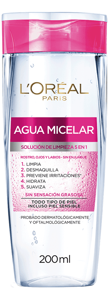 AGUA MISCELAR HIDRA-TOTAL 5 200ML (L'OREAL)