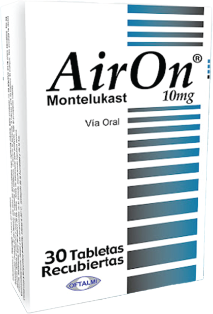 AIRON (MONTELUKAST) 10MG X 30 TABLETAS (OFTALMI)