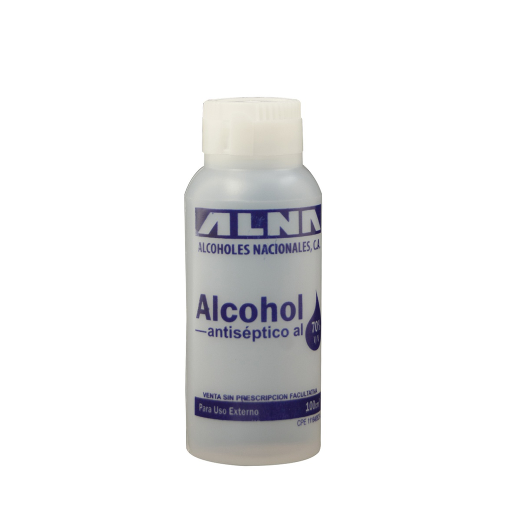 ALCOHOL ANTISEPTICO 70% X 100CC (ALNA)