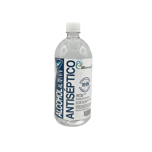 ALCOHOL ANTISEPTICO 70% x 1000ML (BIOFARCO)