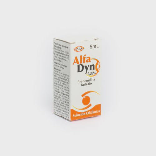 ALFADYN GOTAS OFTÁLMICAS (BRIMONIDINA) 0.20% X 5ML (OFTALMI)