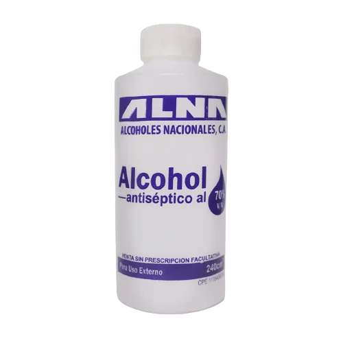 ALCOHOL ANTISEPTICO 96% X 240 ML (ALNA)