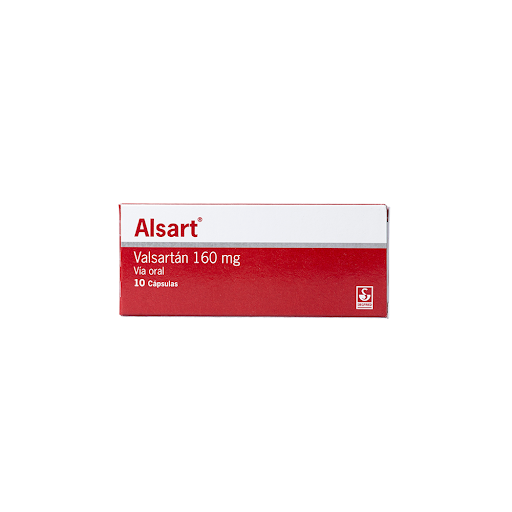 ALSART (VALSARTAN) 160MG X 10 CAPSULAS (SIEGFRIED)