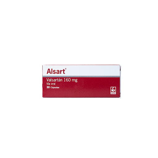 ALSART (VALSARTAN) 160MG X 30 CAPSULAS (MEYER)