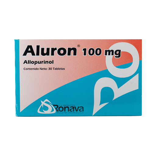 ALURON (ALOPURINOL) 100MG X 30 TABLETAS (RONAVA)