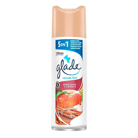 AMBIENTADOR AEROSOL MANZANA Y CANELA 235ML (GLADE)