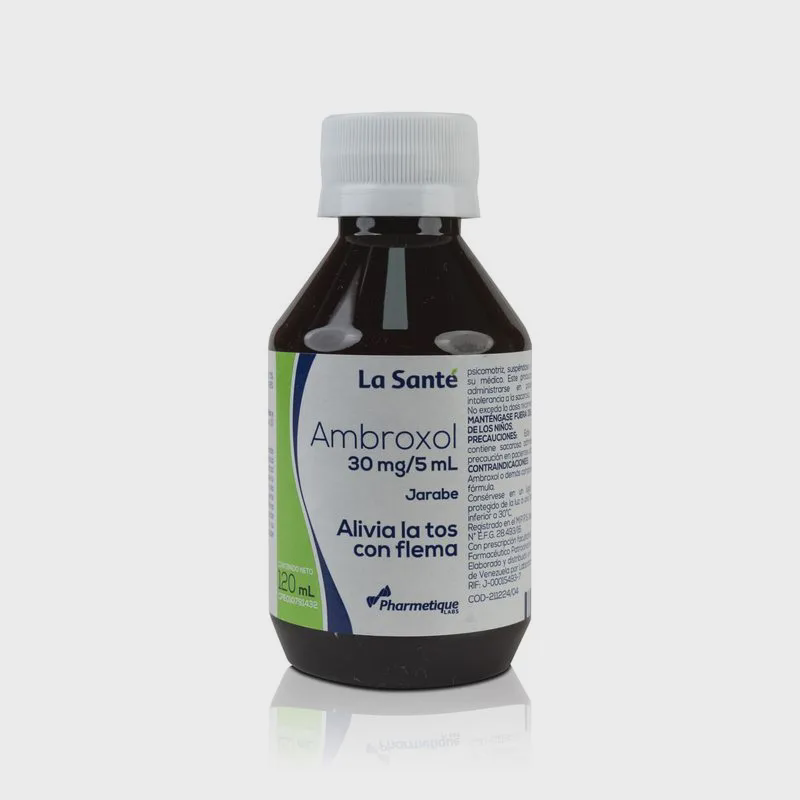 AMBROXOL JARABE ADULTO 30MG/5ML X 120ML (LA SANTE)