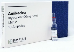 AMIKACINA 100MG/2ML X AMPOLLA (CR EL MORRO)