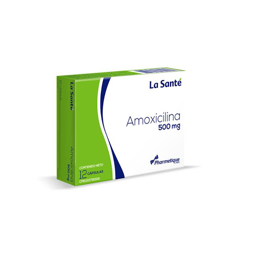 AMOXICILINA 500MG X 12 CAPSULAS (LA SANTE)