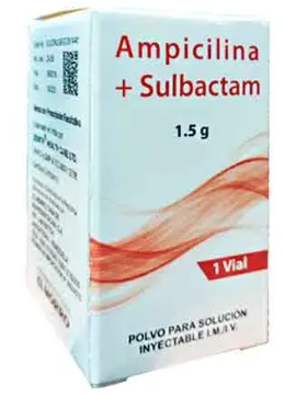 AMPICILINA SULBACTAM  1.5GM X 1 VIAL IM/IV (CR EL MORRO)