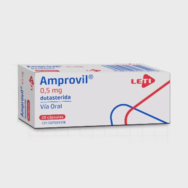 AMPROVIL (DUTASTERIDE) 0,5 MG X 20 COMPRIMIDOS L.P (LETI)