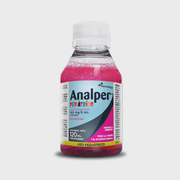 ANALPER JARABE (ACETAMINOFEN) 150MG/5ML X 120ML (PHARMETIQUE)