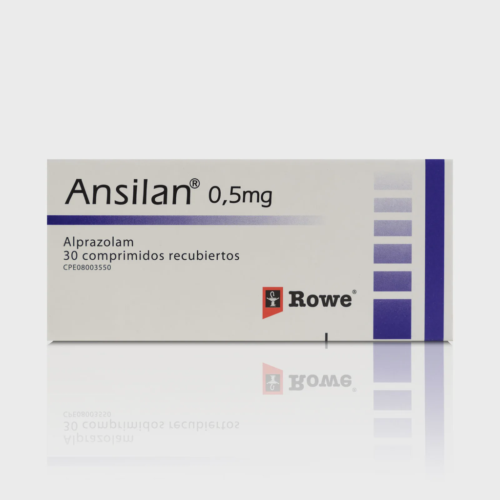 ANSILAN (ALPRAZOLAM) 1MG X 30 COMPRIMIDOS (MEGALABS)