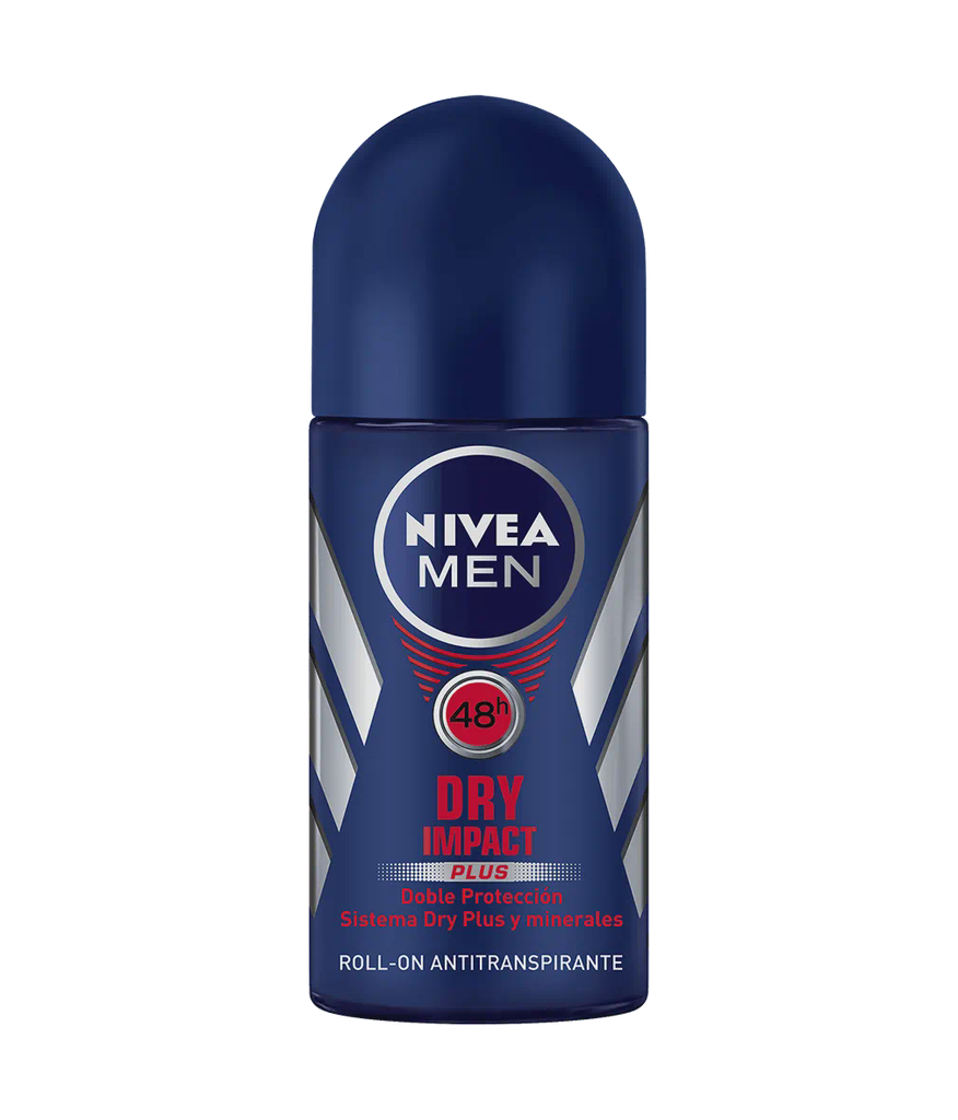 ANTITRASNPIRANTE MEN DRY IMPACT ROLL-ON 50ML (NIVEA)