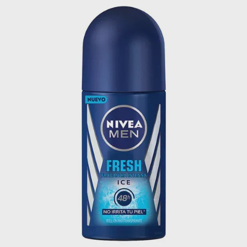 ANTITRASNPIRANTE MEN INVISIBLE FRESH ICE ROLL-ON 50ML (NIVEA)