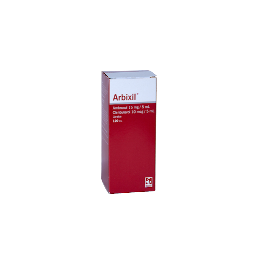 ARBIXIL JARABE (AMBROXOL - CLENBUTEROL) 15MG - 10MG/5ML X 120ML (MEYER)