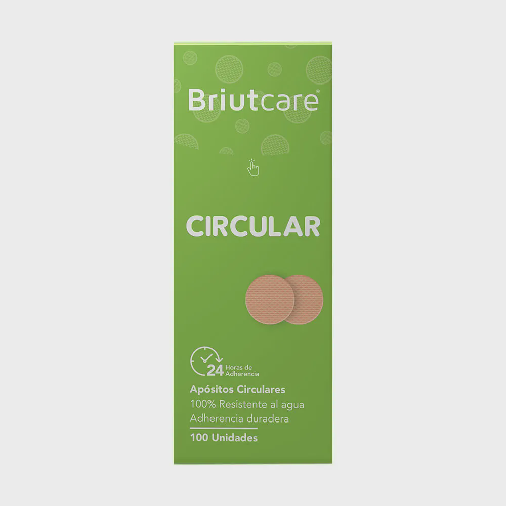 APOSITOS CIRCULARES BRIUTCARE  X 100 UNIDADES (MRCS 21)