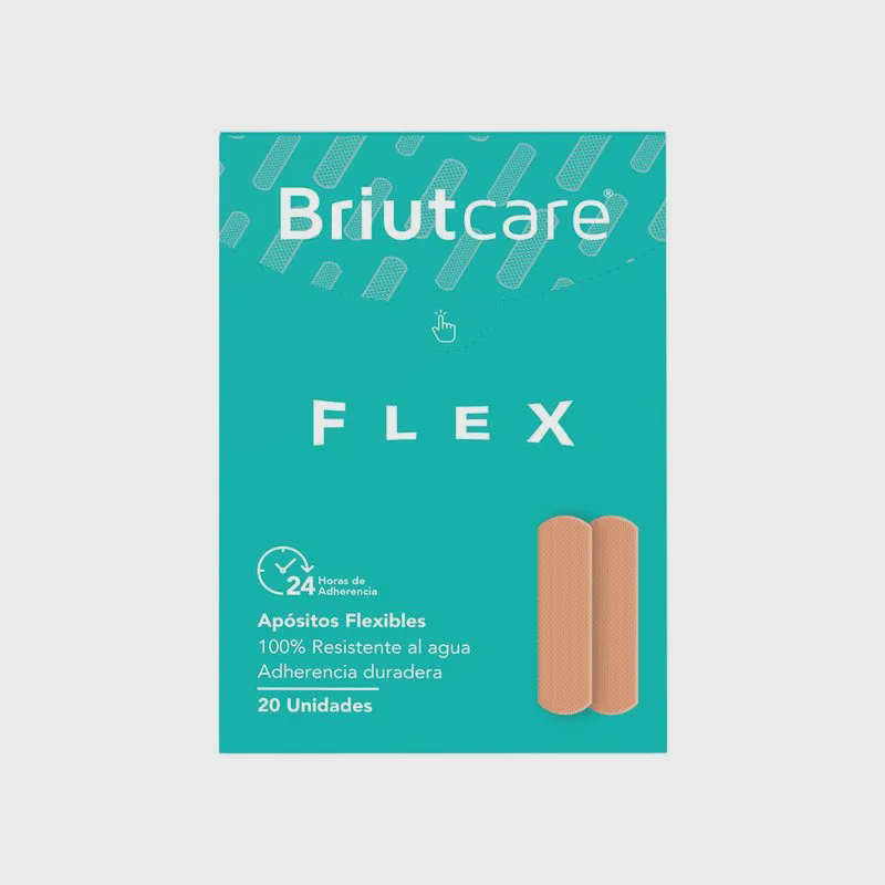 APOSITOS FLEXIBLES BRIUTCARE  X 20 UNIDADES (MRCS 21)