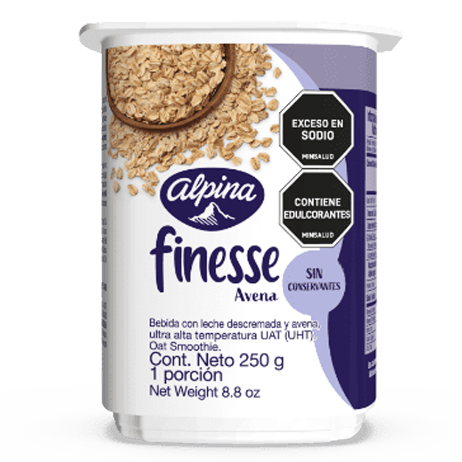 AVENA FINESSE VASO X 250 GR (ALPINA)