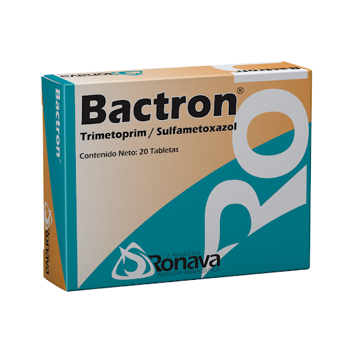 BACTRON (TRIMETOPRIM - SULFAMETOXAZOL)  X 20 TABLETAS (RONAVA)