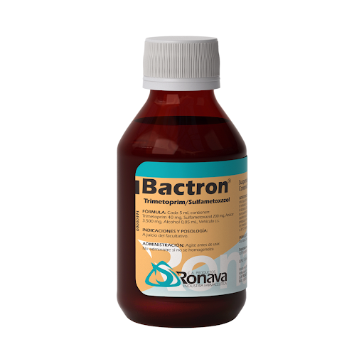 BACTRON SUSPENSION (TRIMETOPRIM - SULFAMETOXAZOL) 40MG - 200MG/5ML X 100ML (RONAVA)