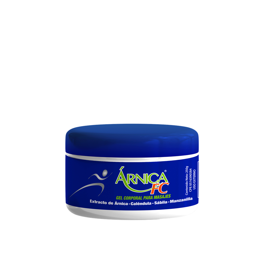 ARNICA FC GEL MASAJES (ARNICA - SABILA - MANZANILLA - CALENDULA - ALCANFOR - MENTOL)  X 250GR (FC PHARMA)