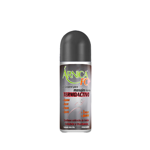 ARNICA FC PLUS TERMOACTIVO ROLL ON (ARNICA - CALENDULA - CHUCHUWASA)  X 90GR (FC PHARMA)