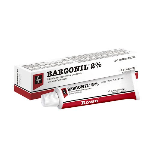 BARGONIL UNGÜENTO (TRIBENOSIDO - HEPARINO DE DUODENAL - LIDOCAINA CLORHIDRATO) 2% X 10GR (MEGALABS)
