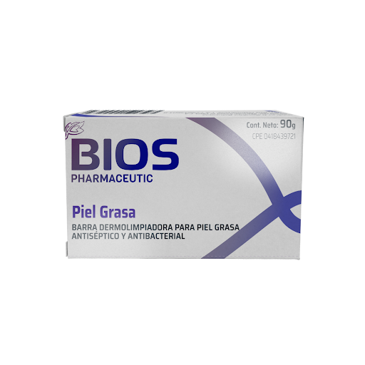 BARRA DERMOLIMPIADORA PIEL GRASA X 90GR (BIOS)