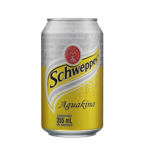 BEBIDA EFERVECENTE AGUAKINA X 355ML (SCHWEPPES)