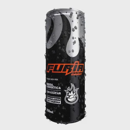 BEBIDA ENERGETICA FURIA (CON AZUCAR) X 250ML