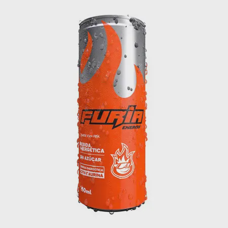 BEBIDA ENERGETICA FURIA (SIN AZUCAR) X 250ML