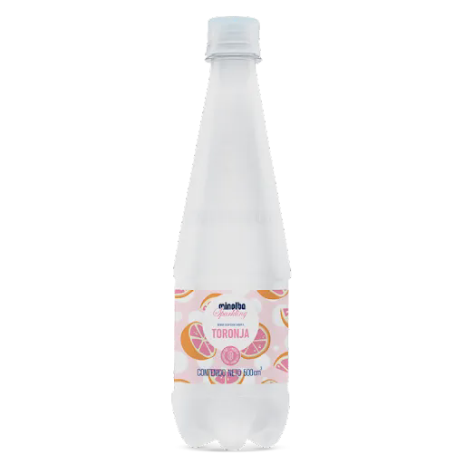 AGUA MINALBA SPARKLING NARANJA 500ML