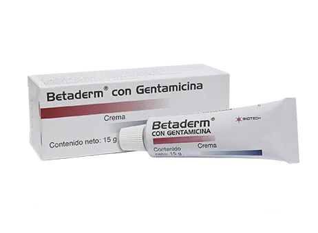 BETADERM CON GENTAMICINA (BETAMETASONA/GENTAMICINA) CREMA    X 15GR (BIOTECH)