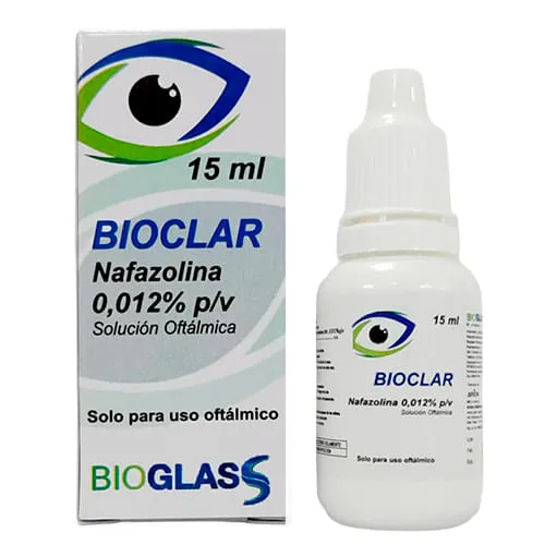 BIOCLAR (NAFAZOLINA CLORHIDRATO) 0,12 MG/ML  X 15ML (BIOGLASS)