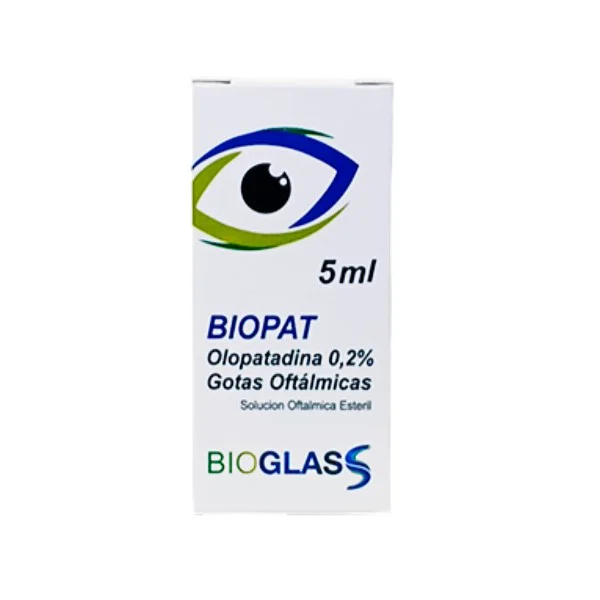 BIOPAT (OLOPATADINA CLORHIDRATO) 0,2% X 5ML (BIOGLASS)