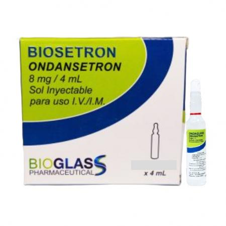 BIOSETRON (ONDANSETRON) 8 MG/ 4 ML I.M/I.V (BIOGLASS)