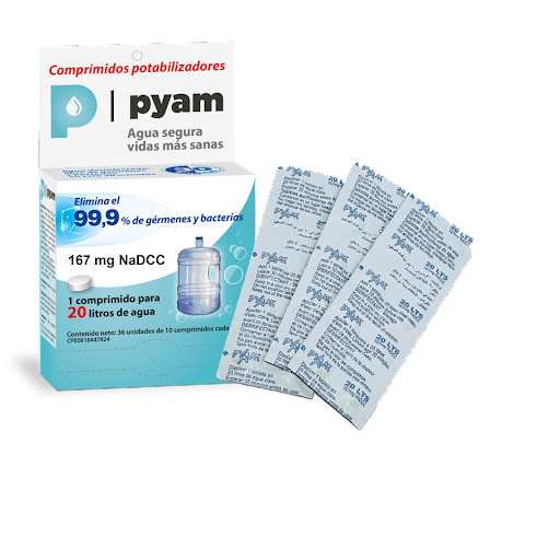 BLISTER POTABILIZADOR 20LT X 1 UNIDAD (PYAM)