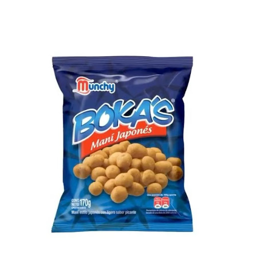 BOKA´S MANI JAPONES X 170 GR (MUNCHY)