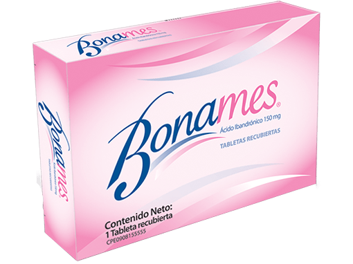 BONAMES (ACIDO IBANDRONICO) 150MG X 1 ATBLETA RECUBIERTA (FARMA)