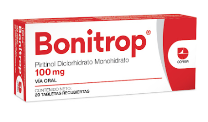 BONITROP (PIRITINOL) 100MG X 20 CAPSULAS (COFASA)