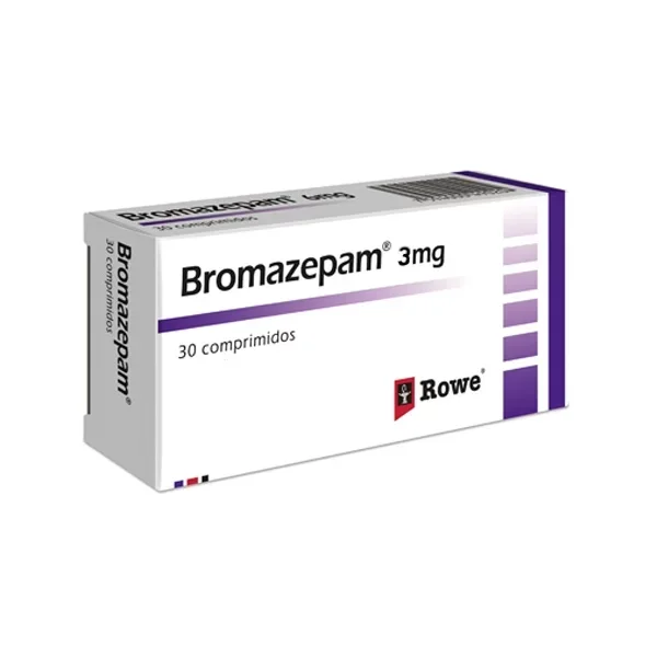 BROMAZEPAM 3MG X 30 COMPRIMIDOS  (MEGALABS)