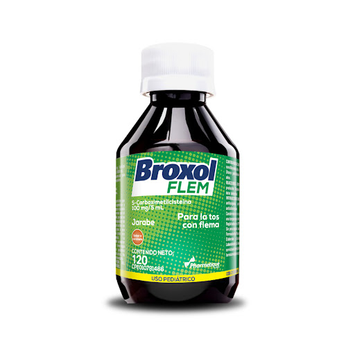 BROXOL FLEM (S-CARBOXIMETILCISTEINA) 750MG/15ML X 120ML (PHARMETIQUE)