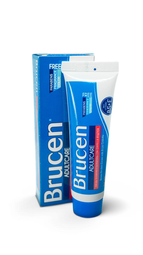 BRUCEN CREMA DERMOPROTECTORA RESTAURADORA (CENTELLA ASIATICA - VITAMINA B5 - E)  X 30GR (BRUPHARM)